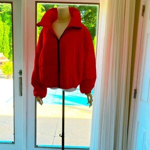 WILD FABLE RED PUFF JACKET ❤️